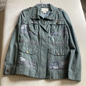 Women's Green Military Jacket